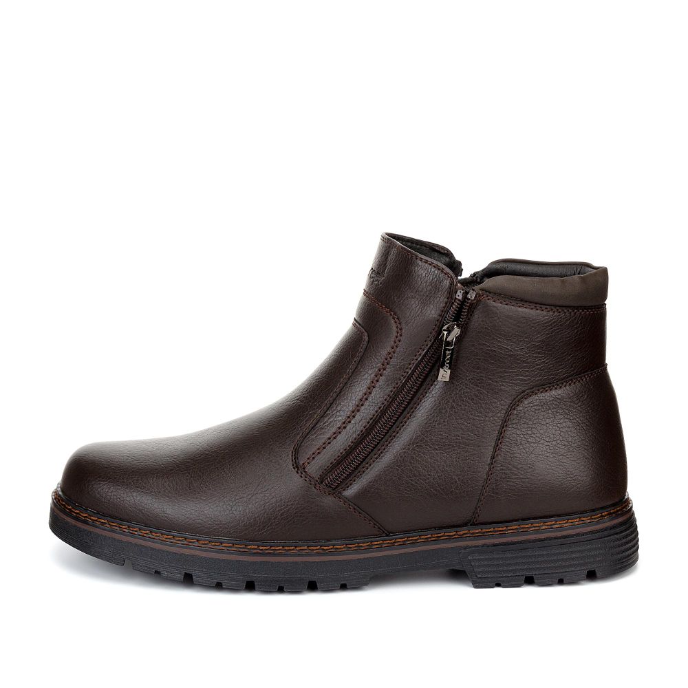 фото Ботинки мужские instreet 188-12mv-921sw коричневые 47 ru