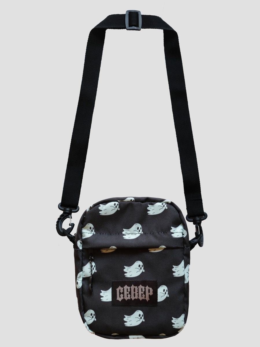 

Сумка унисекс Severclothing B-Ghost, фосфорный, Черный, B-Ghost