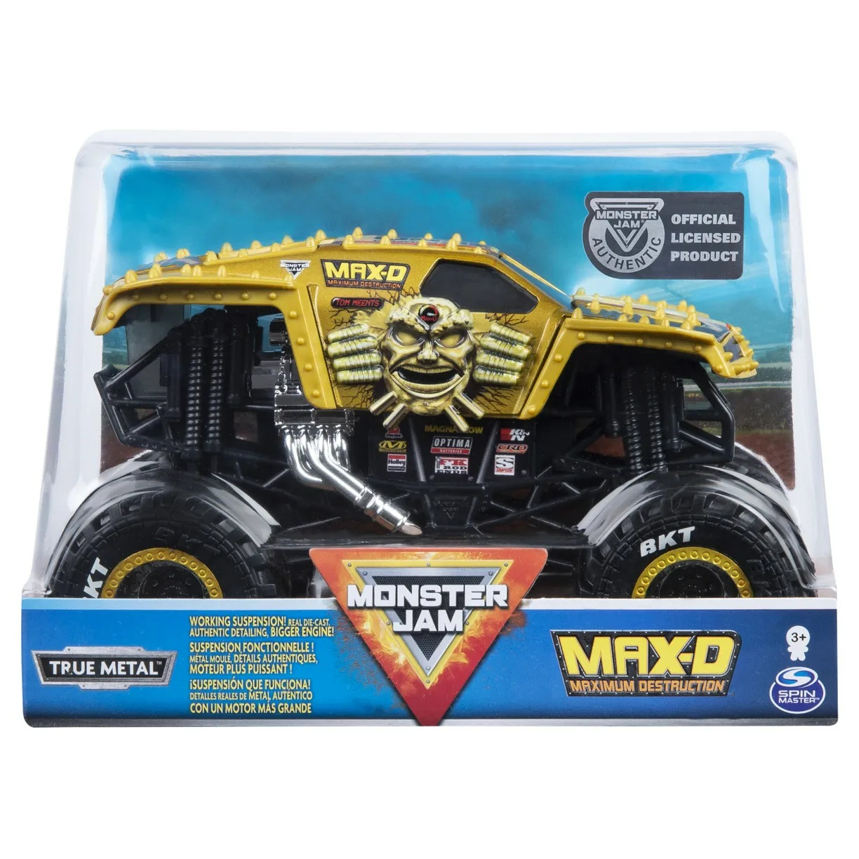 

Машинка Monster Jam 1:24 Max D 6054812/20120223