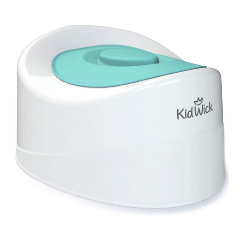 

Горшок KIDWICK Мини, от 1 года до 5 лет, пластик, белый/бирюзовый , kw010102, KW010102
