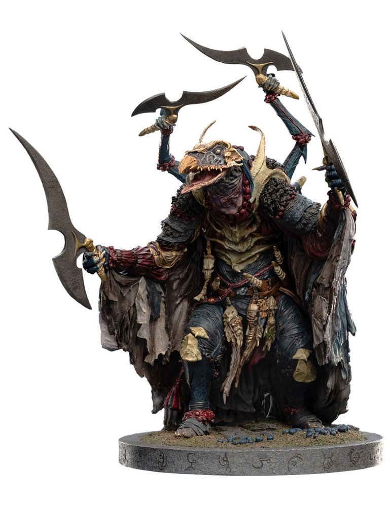 

Коллекционная статуэтка Dark Crystal - SkekMal the Hunter Skeksis 1:6 scale, Коричневый