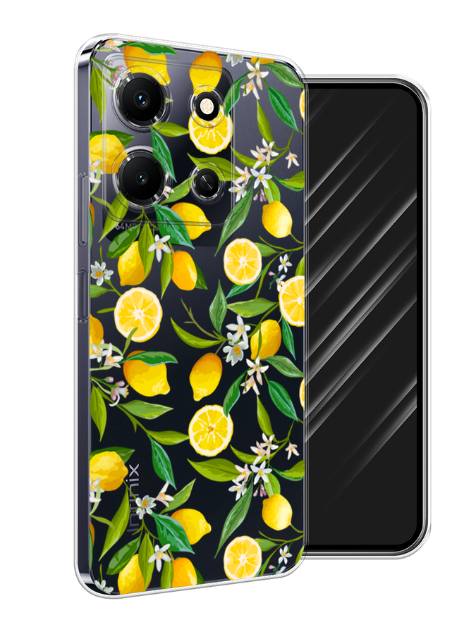 

Чехол Awog на Infinix Note 30i "Сочные лимоны", Желтый;белый;зеленый, 3104350-10