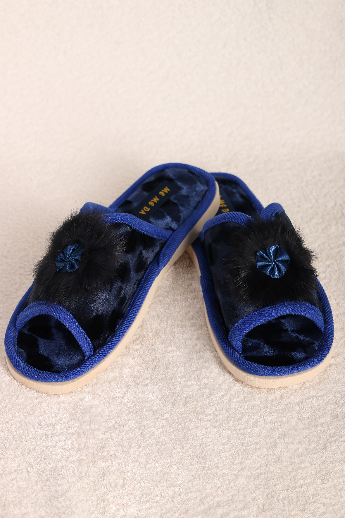 

Тапочки женские AlmondShop ТР-27 Е-48.С4 черные 36 RU, Черный, ТР-27 Е-48.С4