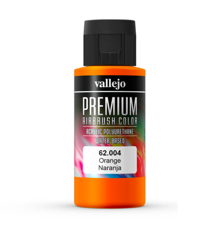 

Краска акрил-уретановая Vallejo Premium Color, Оранжевый Orange 62004