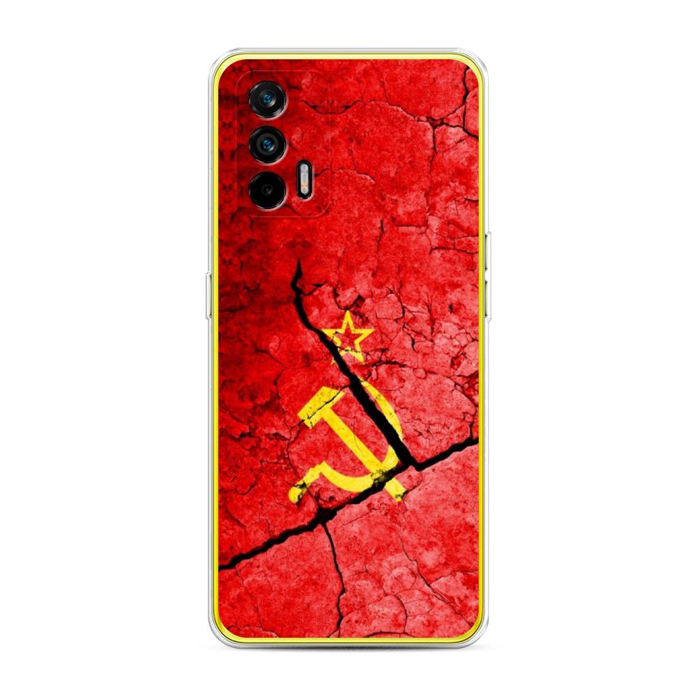 

Чехол Awog на Realme Q3 Pro "СССР", Разноцветный, 256550-5