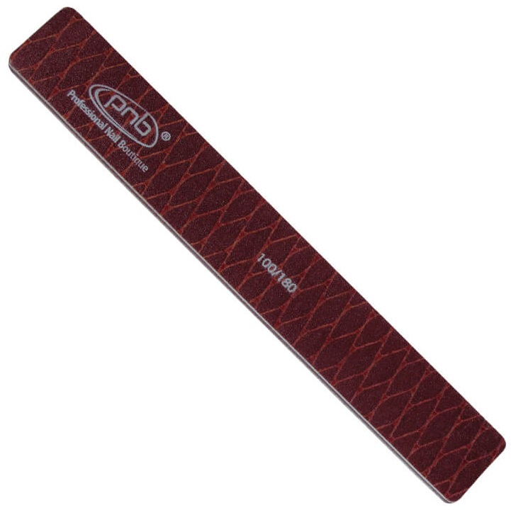 

Пилка-змея для ногтей прямоугольная PNB 100/180 Brown 8994