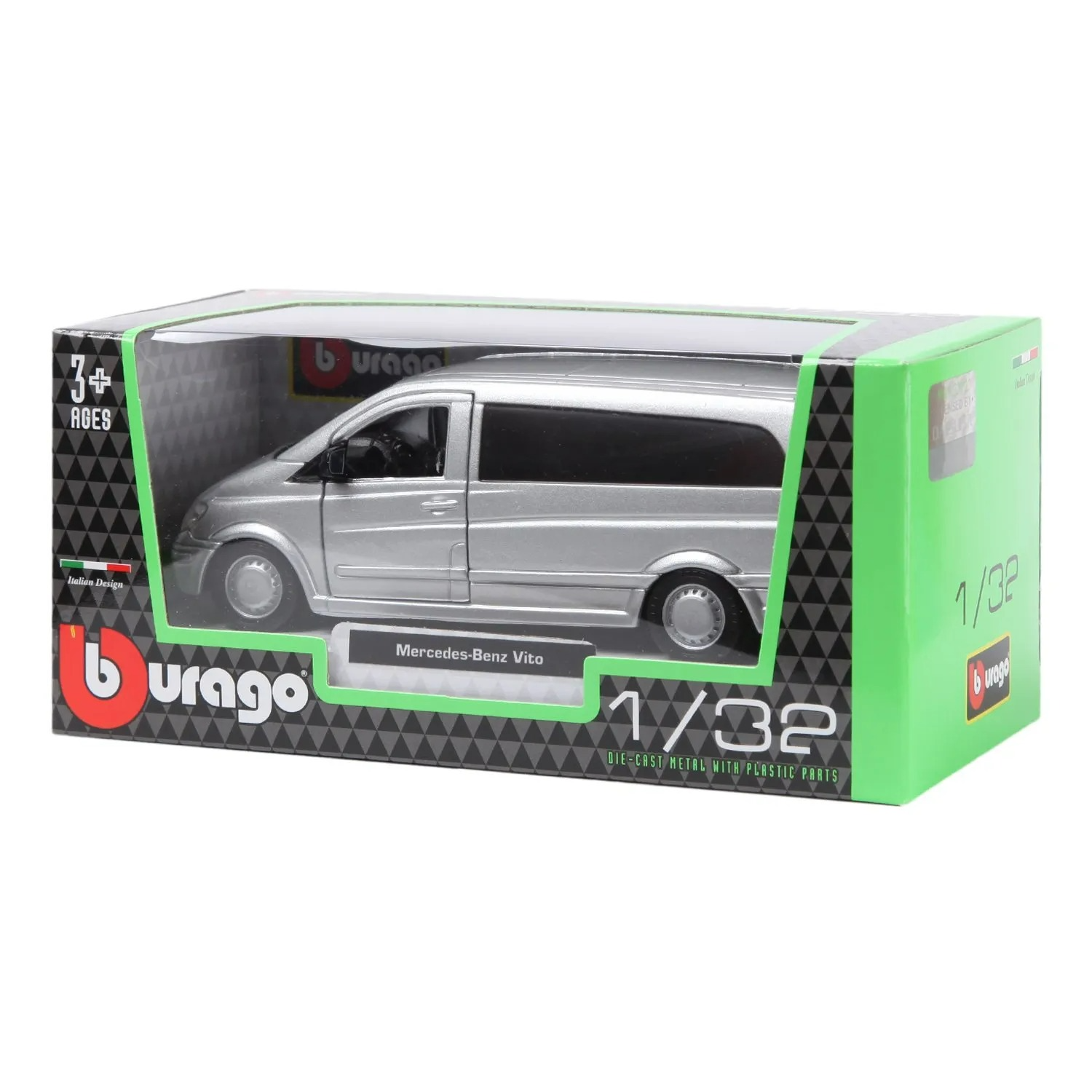 

Машина BBurago 1:32 Mercedes Benz Vito 18-43000, Серый, 18-43000_18-43028