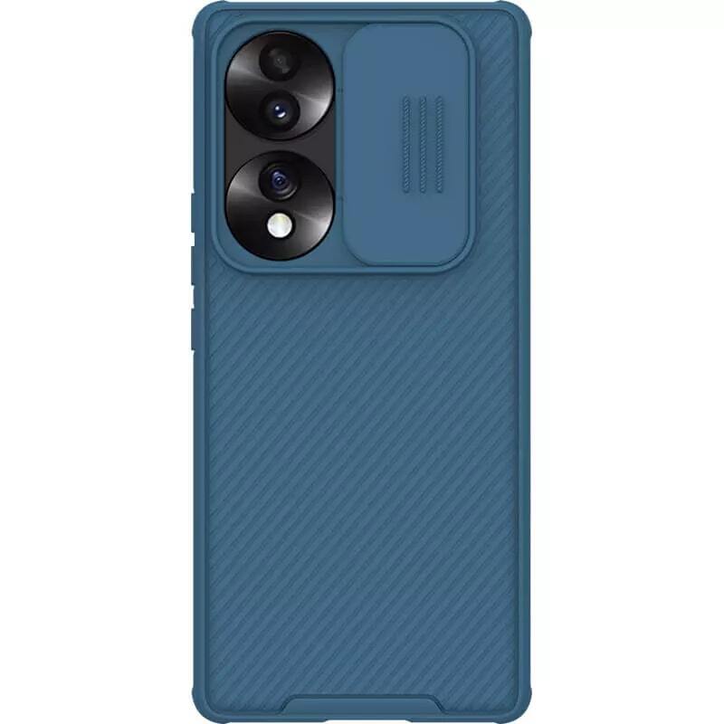 

Чехол Nillkin CamShield Pro Case для Honor 70 с защитой камеры, синий, CamShield Pro Case