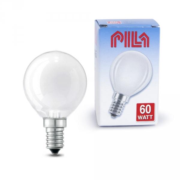 

Лампа шар PILA P45 60W 230V E14 FR