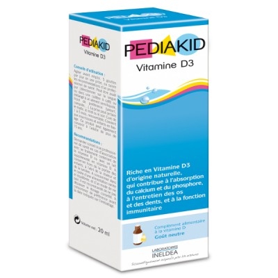 

Педиакид Pediakid Витамин Д3 VITAMINE D3 20 мл