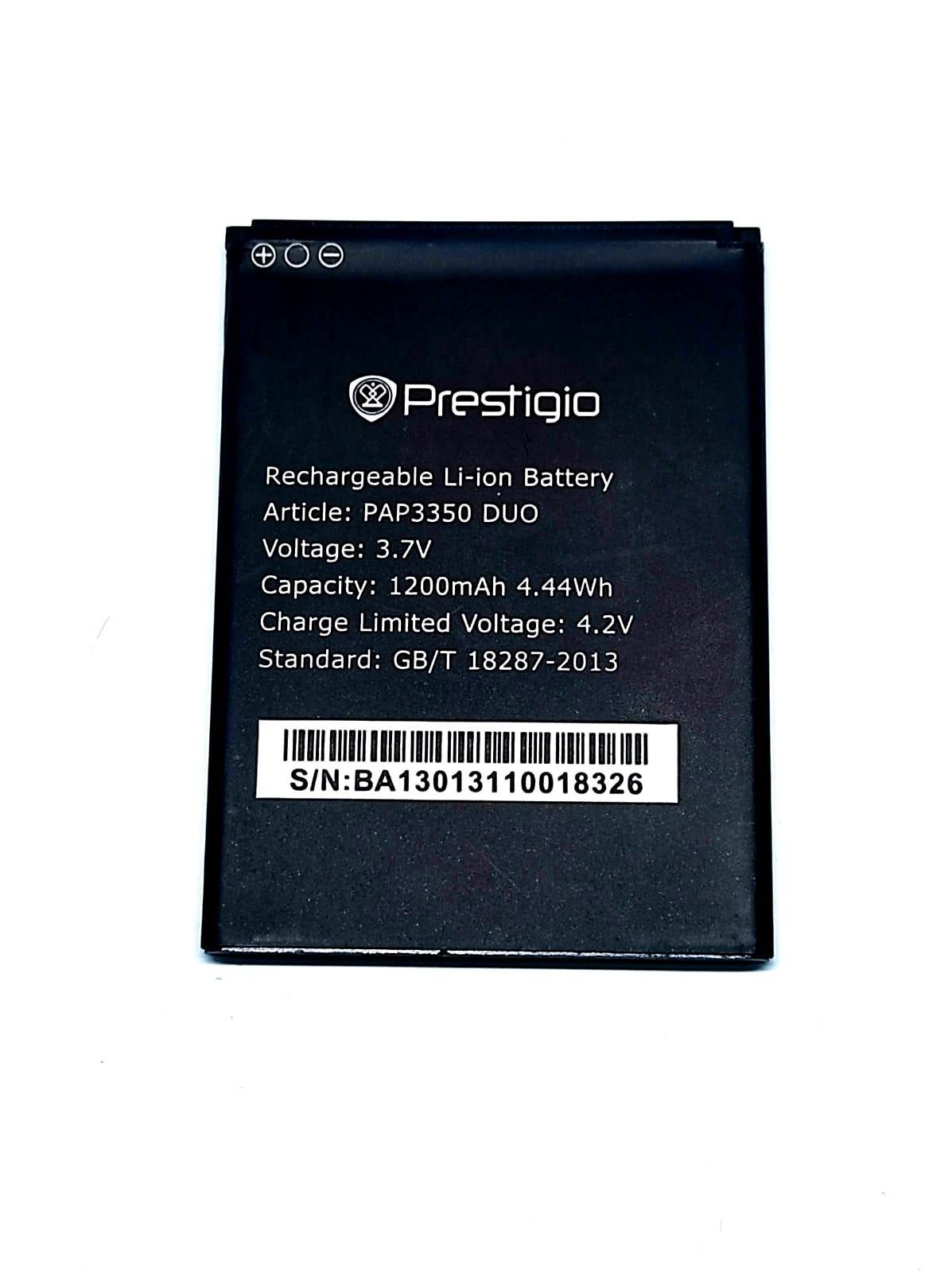 

Аккумулятор для телефона Prestigio PAP3350 мАч 1200