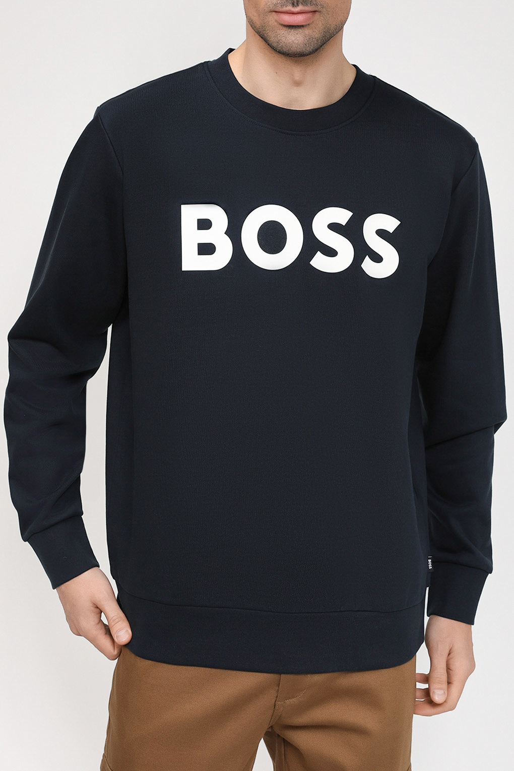 Свитшот мужской BOSS 50496642 синий 2XL 15110₽