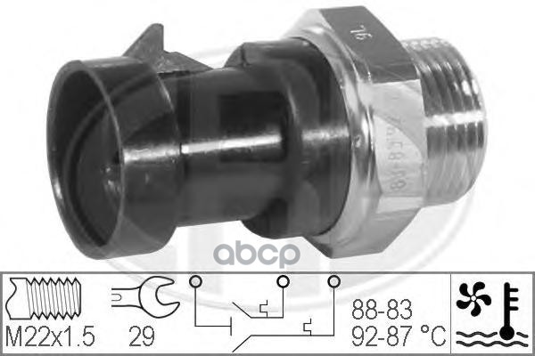 

Датчик Включения Вентилятора Peugeot Boxer 94-02 330279 Era арт. 330279, 330279