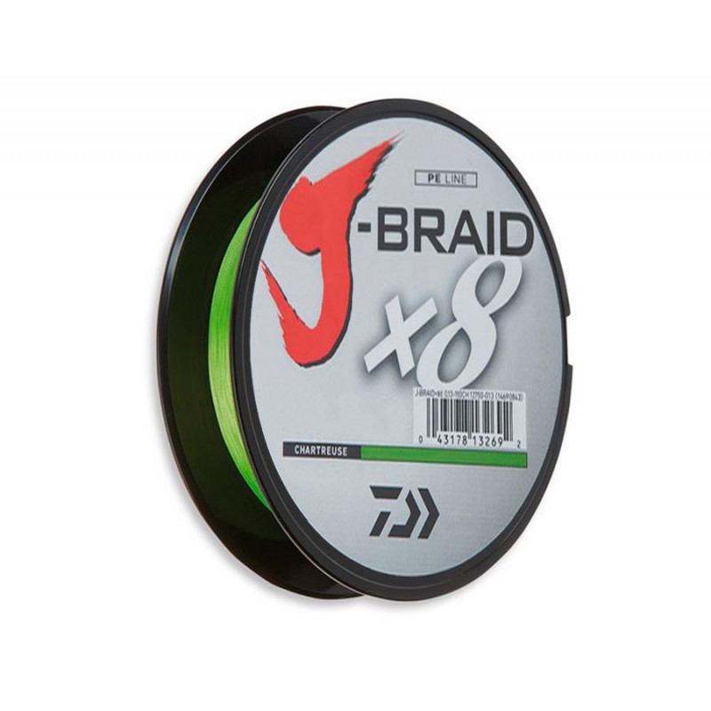 

Шнур DAIWA J-Braid x8 150м Chartreuse 0,18мм 12кг, 12750-018