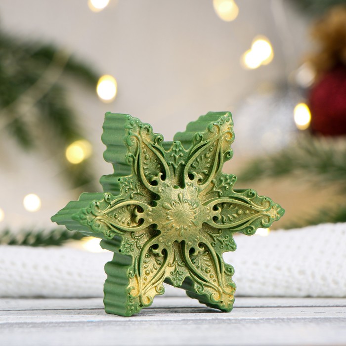 

Фигурное мыло "Снежинка №3" 67гр