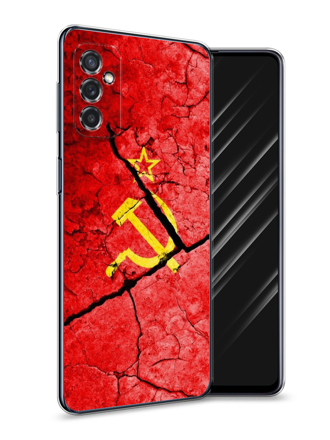 

Чехол Awog на Samsung Galaxy M52 / Самсунг M52 "СССР", Разноцветный, 2104350-5