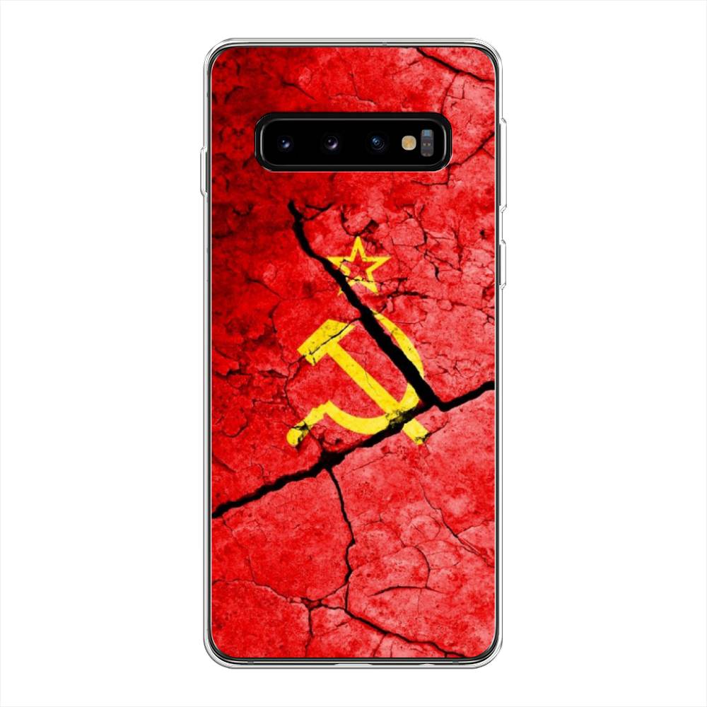 

Чехол Awog на Samsung Galaxy S10 Plus "СССР", Разноцветный, 27150-5