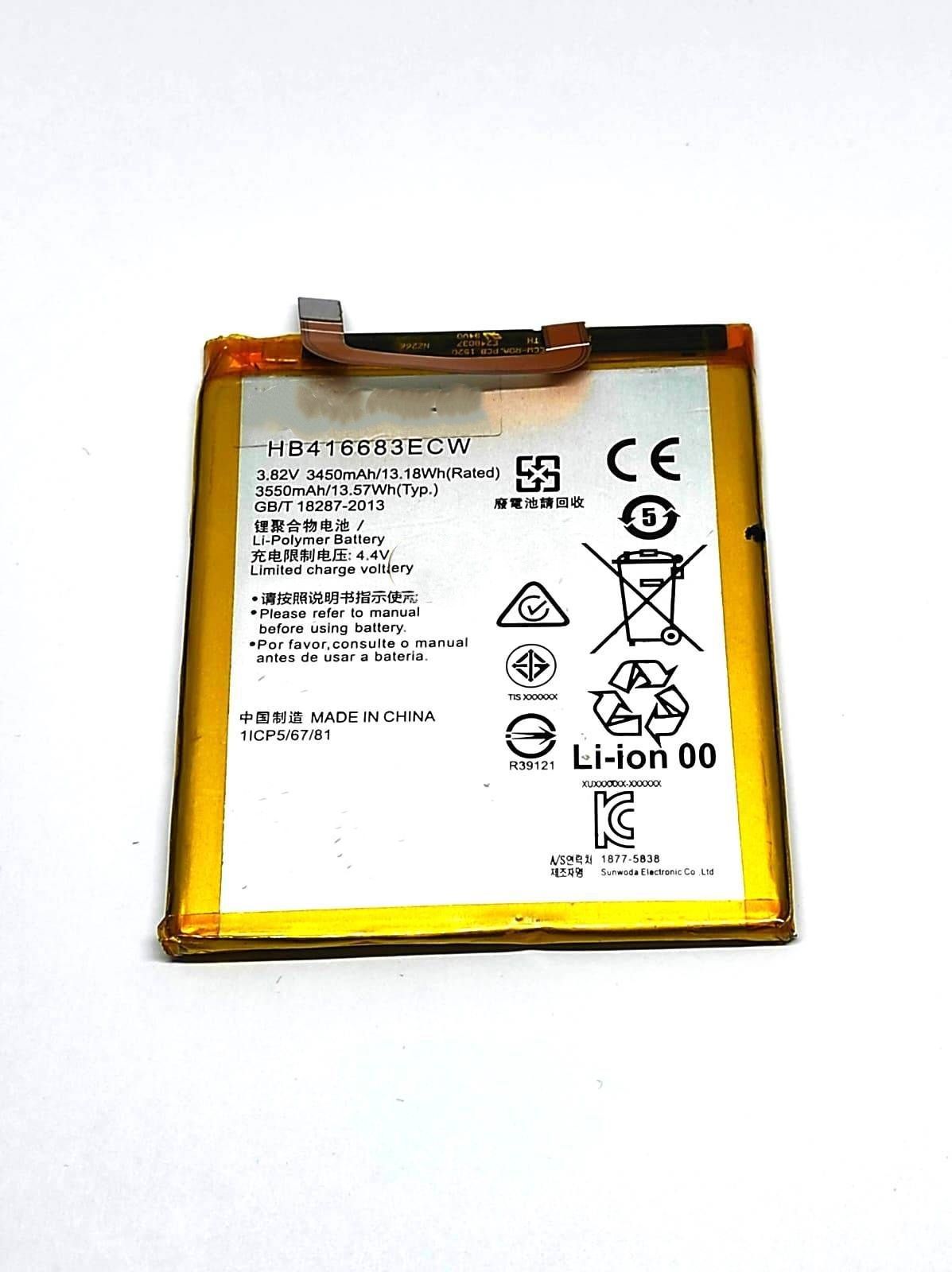 

Аккумулятор для телефона HB416683ECW Huawei Nexus 6P мАч 3450