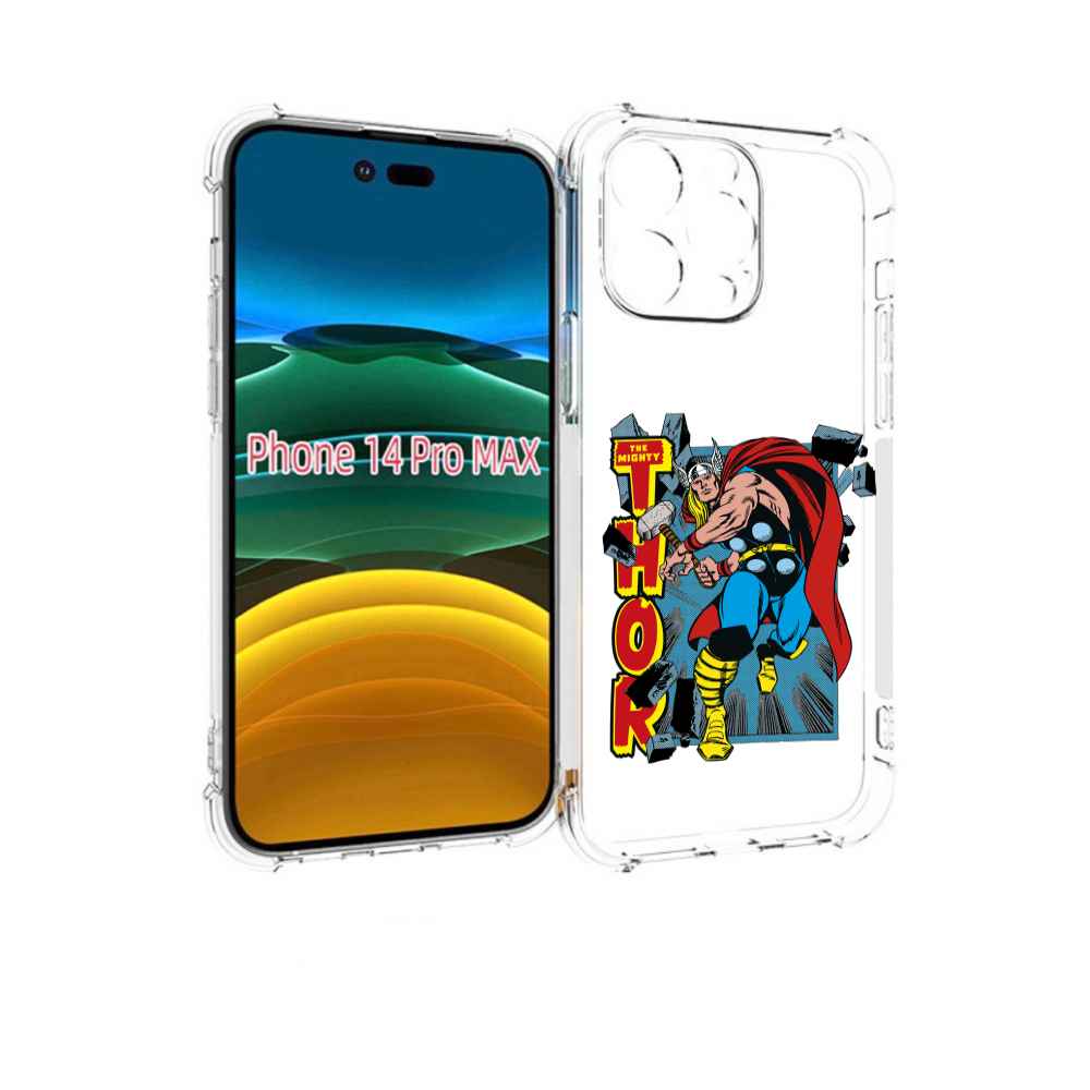 

Чехол MyPads тор комикс для iPhone 14 Pro Max, Прозрачный, Tocco