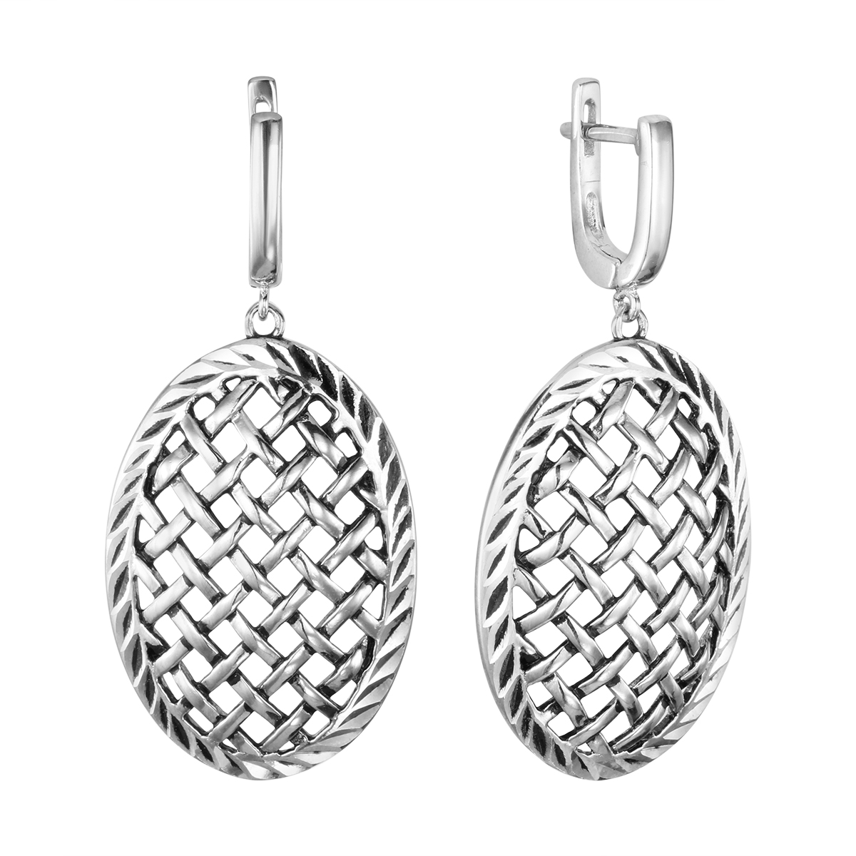 

Серьги подвески из серебра Balex Jewellery 2435900078, 2435900078