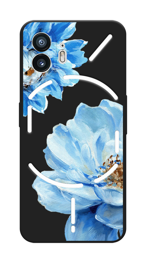 

Чехол Awog на Nothing Phone (2) "Голубые клематисы", Голубой, 3300252-1