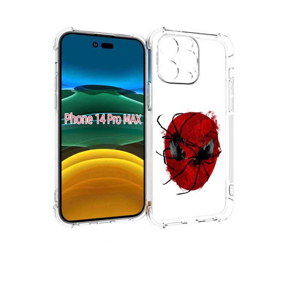 

Чехол MyPads человек паук для iPhone 14 Pro Max, Прозрачный, Tocco