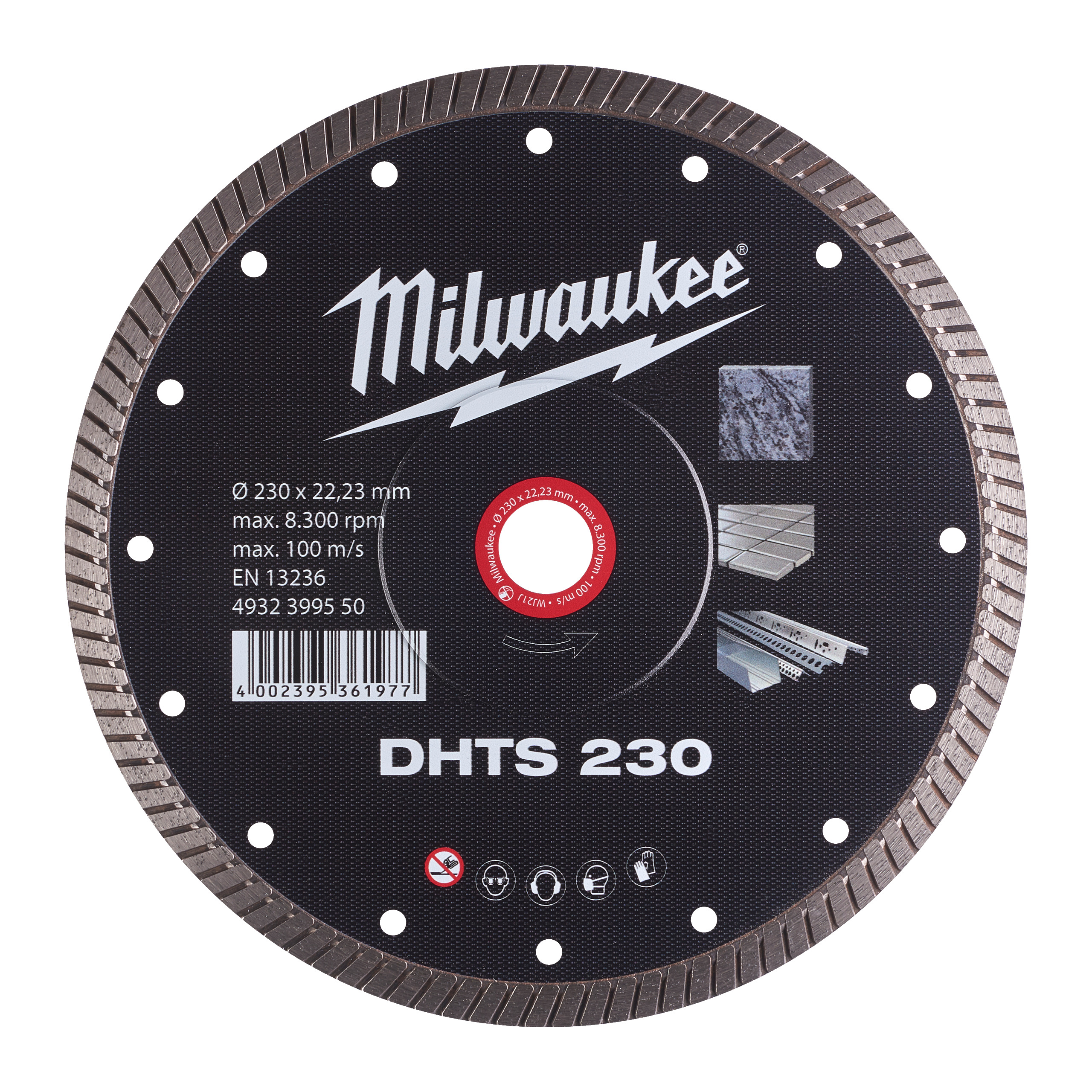 

Алмазный диск DHTS 230 (1 шт), DIAMOND CUTT.WHEEL DiaBl DHTS 230 P1M