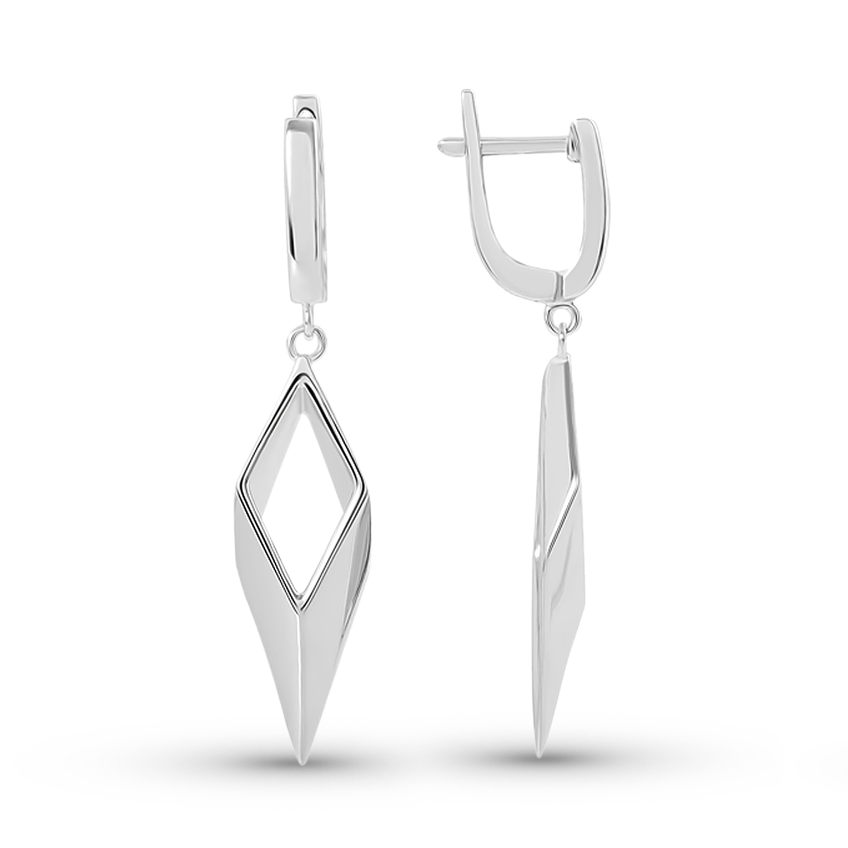 

Серьги подвески из серебра Balex Jewellery 2435900095, 2435900095
