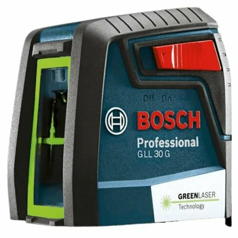 

Нивелир лазерный Bosch GLL-30 G 0.601.063.V80 линейный зеленый, GLL- 30 G