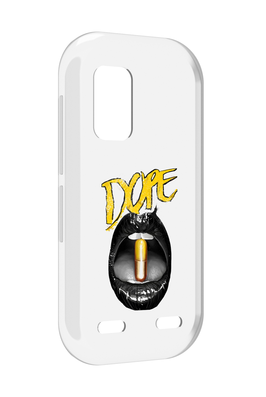 

Чехол MyPads губы для UleFone Armor X10 / X10 Pro, Прозрачный, Tocco