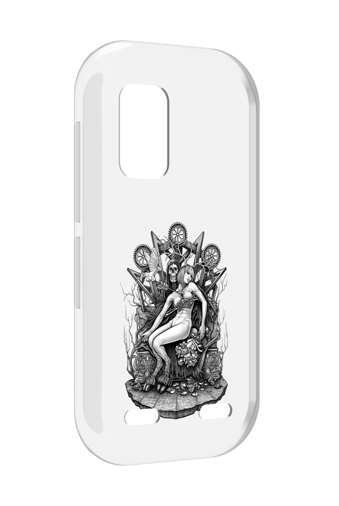 

Чехол MyPads девушка на троне для UleFone Armor X10 / X10 Pro, Прозрачный, Tocco