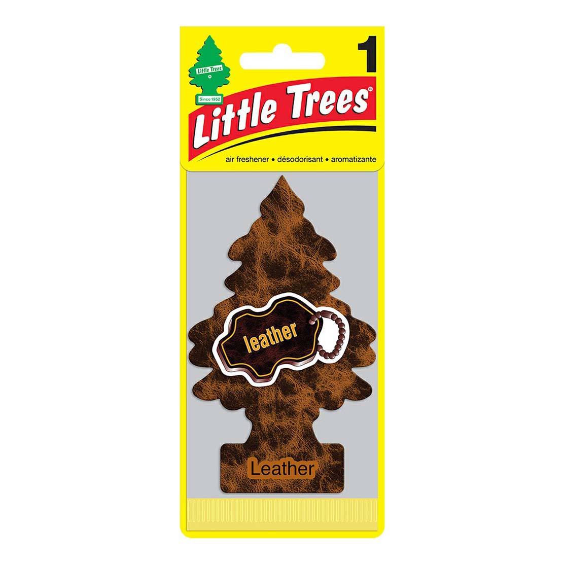 

Ароматизатор в машину LITTLE TREES 76171102904 Leather, Коричневый