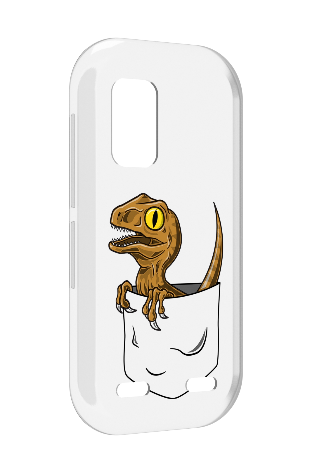 

Чехол MyPads динозавр в кармане для UleFone Armor X10 / X10 Pro, Прозрачный, Tocco