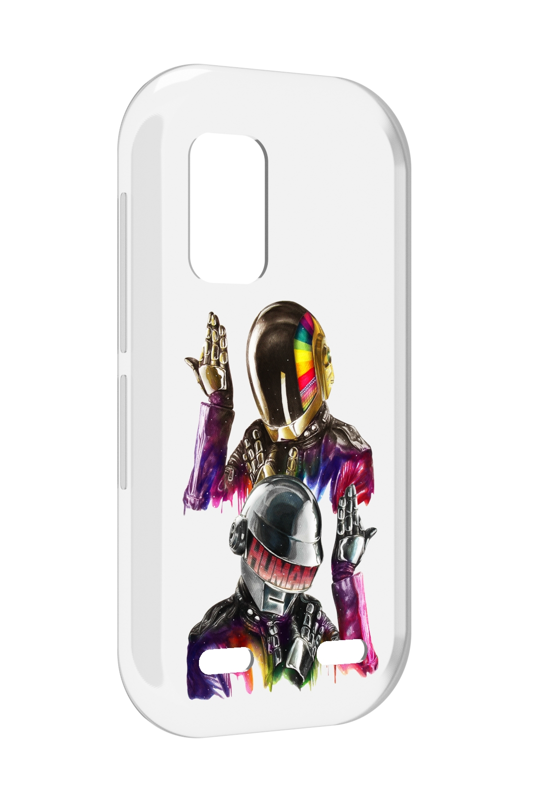 

Чехол MyPads диско космонавты для UleFone Armor X10 / X10 Pro, Прозрачный, Tocco