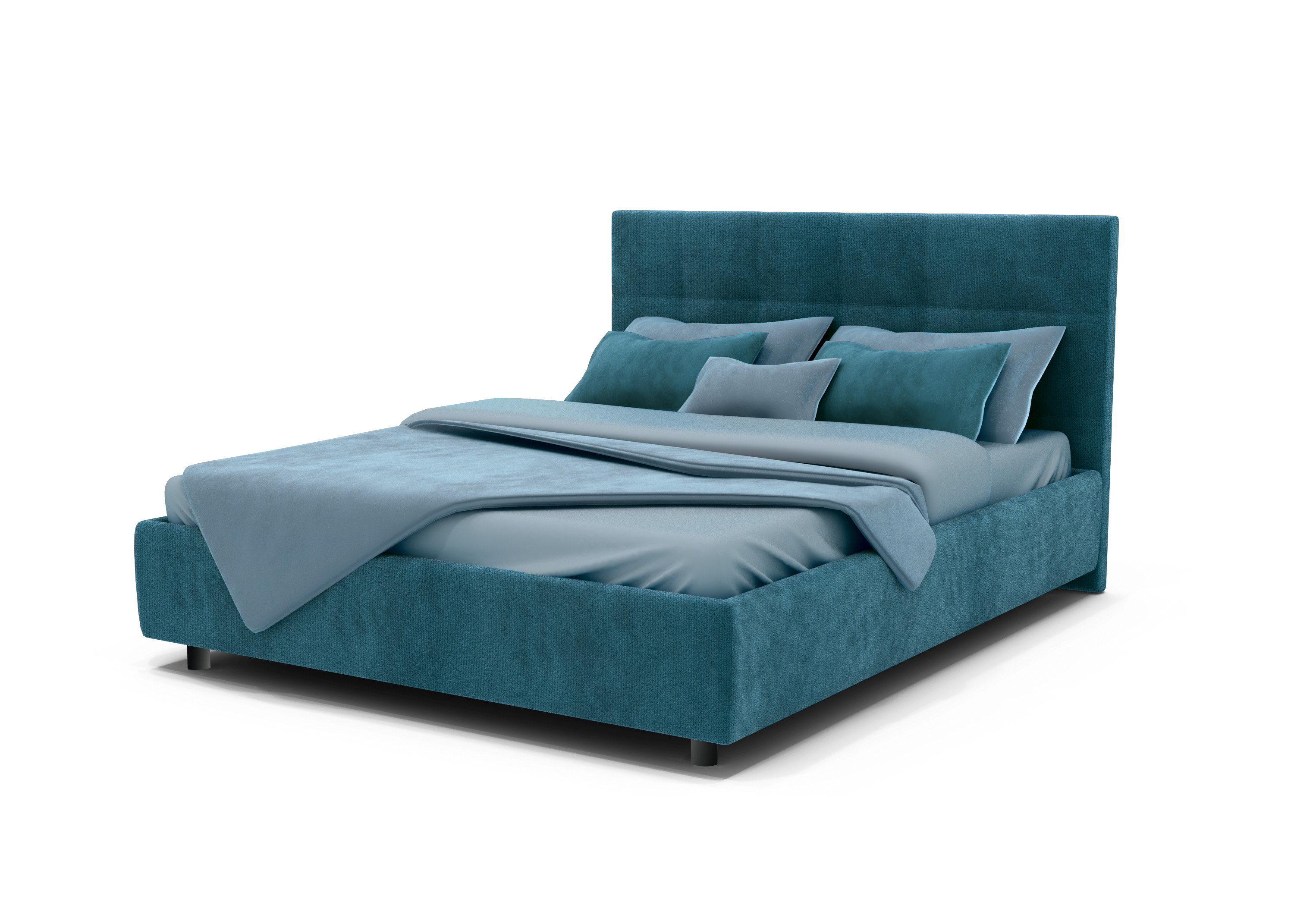 

Кровать Академия сна Greta Grand Тк.Dumont 22 + основание с ламелями 140x200, Зеленый, Greta Grand94