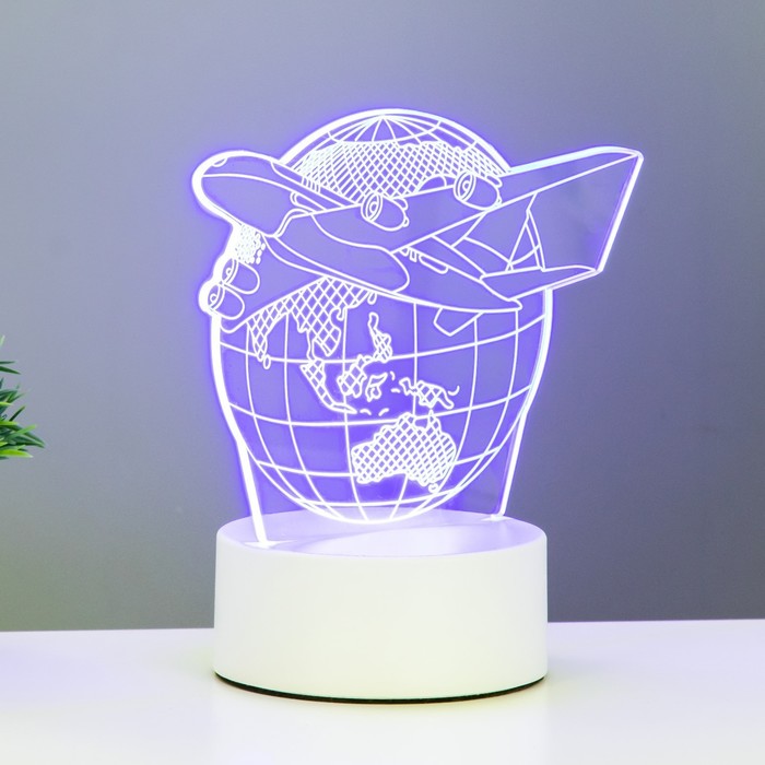 

Светильник Самолет LED RGB от сети