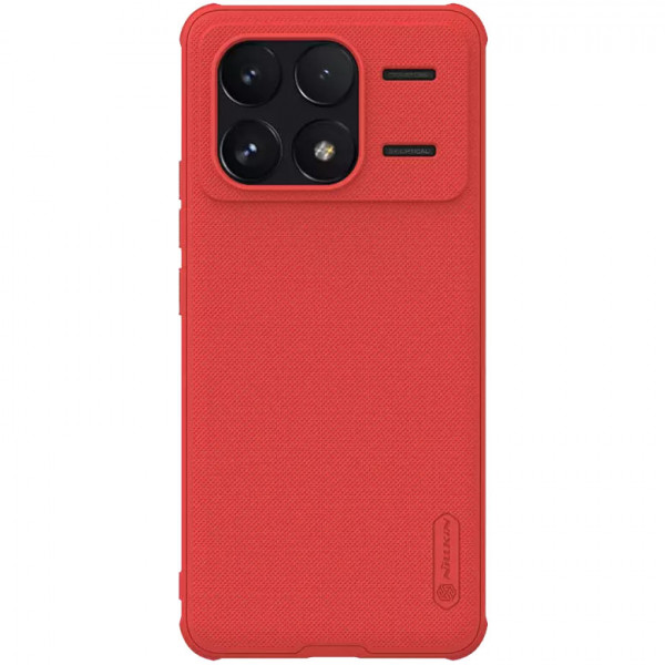 

Чехол Nillkin Super Frosted Shield Pro для Poco F6 Pro, Xiaomi Redmi K70/K70 Pro, Красный