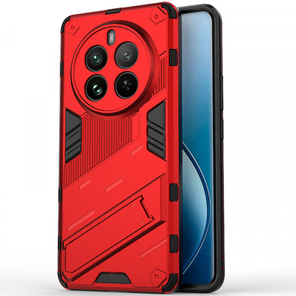 

Чехол-подставка RosCase Megatron для Realme 12 Pro/12 Pro Plus 5G, Красный