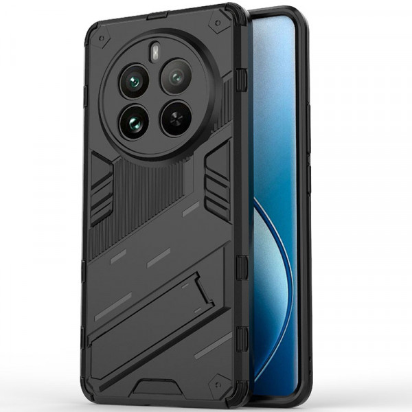 

Чехол-подставка RosCase Megatron для Realme 12 Pro/12 Pro Plus 5G, Черный