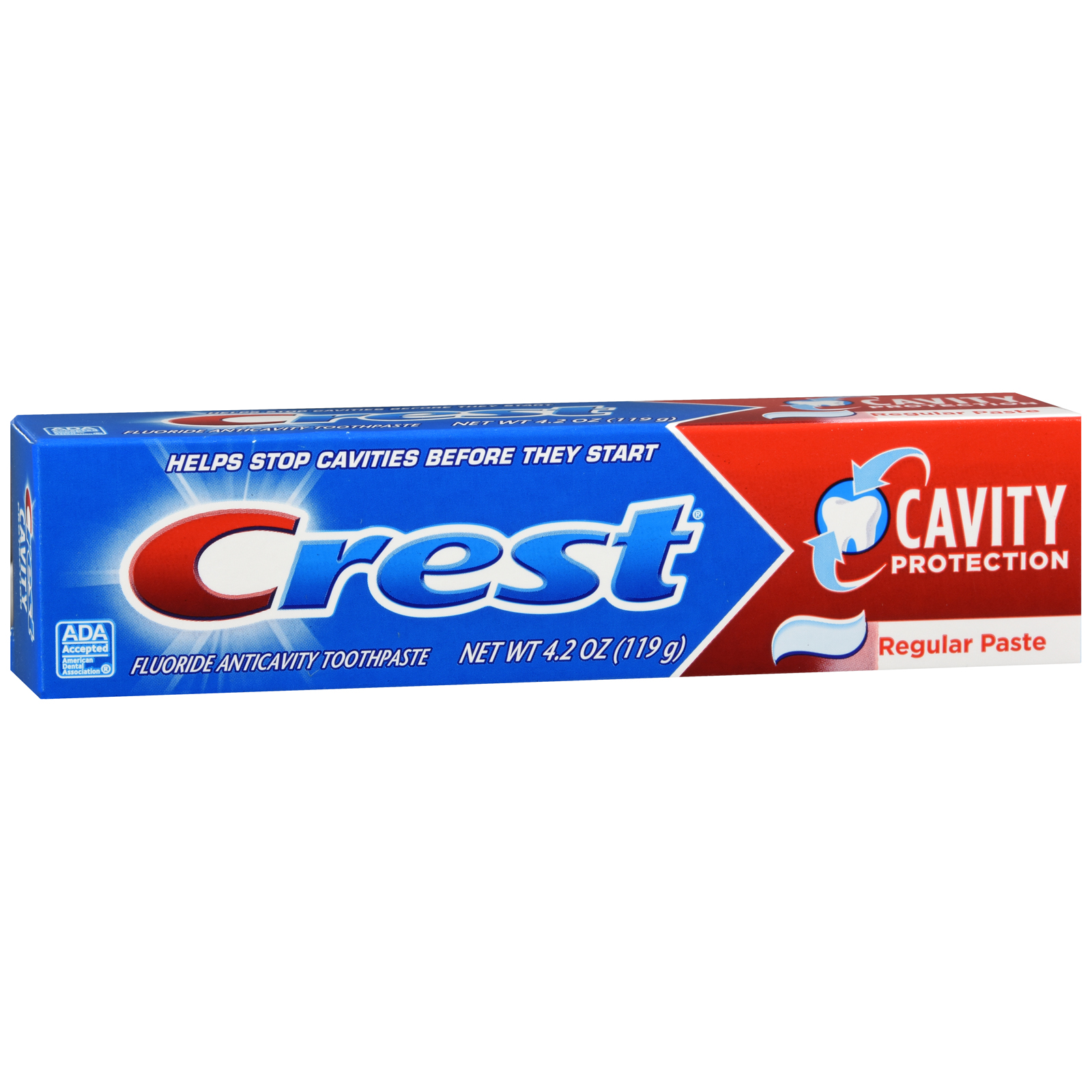 фото Зубная паста crest cavity protection regular paste, 119 г