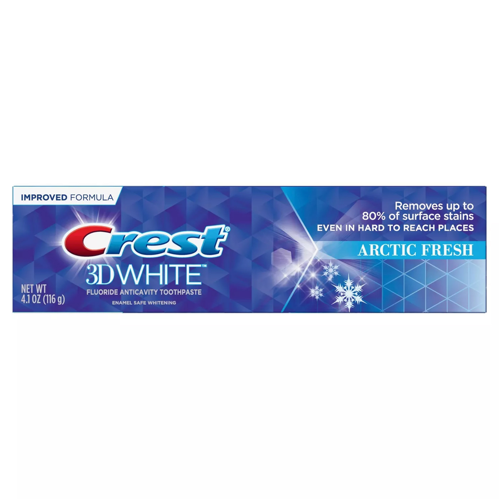 фото Отбеливающая зубная паста crest 3d white arctic fresh, 116 г