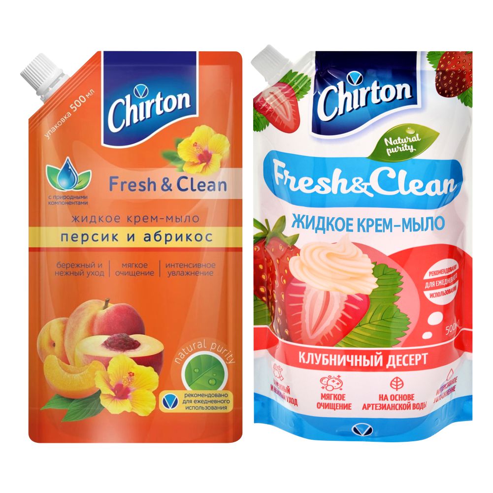 Набор Жидкого крем-мыла Chirton N1 chirton средство для прочистки труб в гранулах 600
