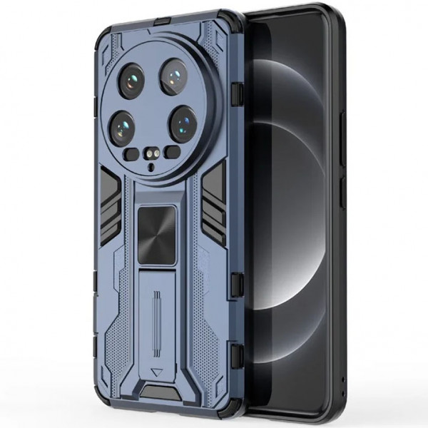 

Чехол-подставка RosCase Galvatron для Xiaomi Mi 14 Ultra, Синий