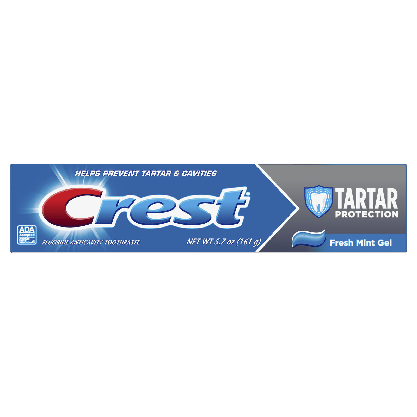 фото Зубная паста crest tartar protection fresh mint gel, 161 г