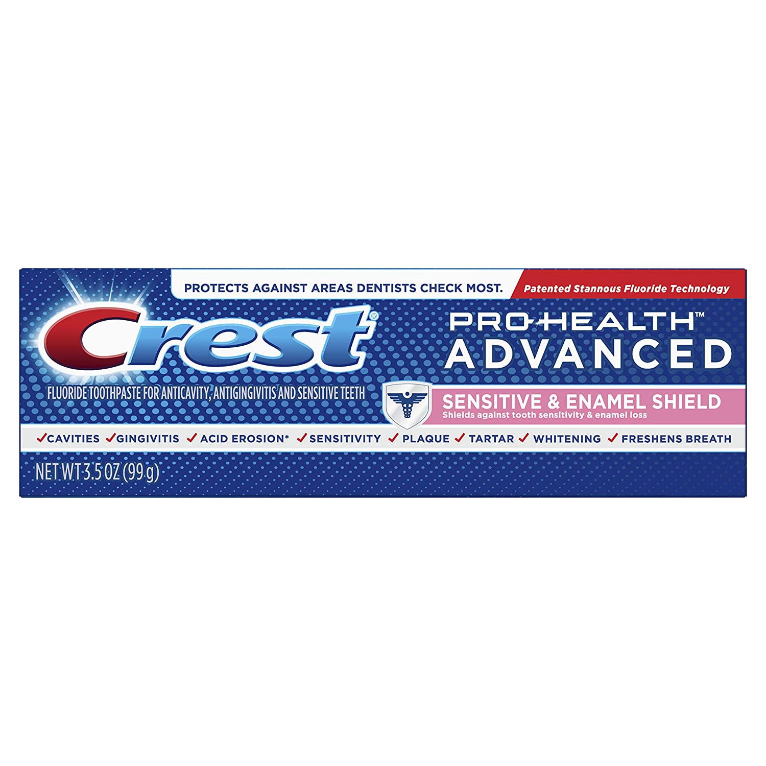 фото Зубная паста crest pro-health advanced sensitive relief, 99 г