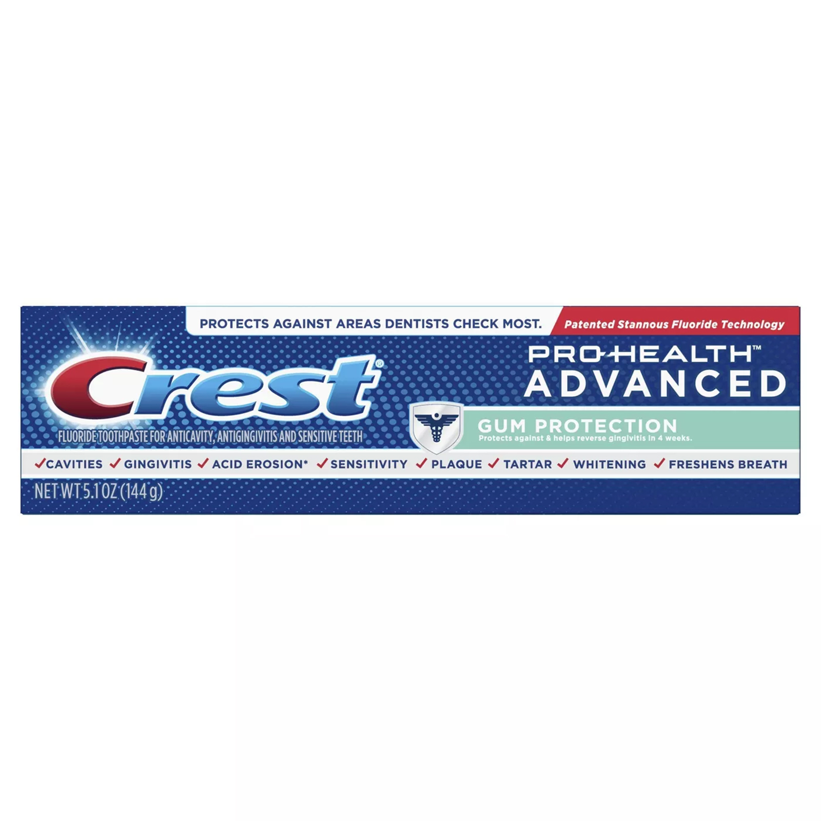 

Зубная паста Crest Pro-Health Advanced Gum Protection, 144 г, Crest Pro-Health Advanced Gum Protection