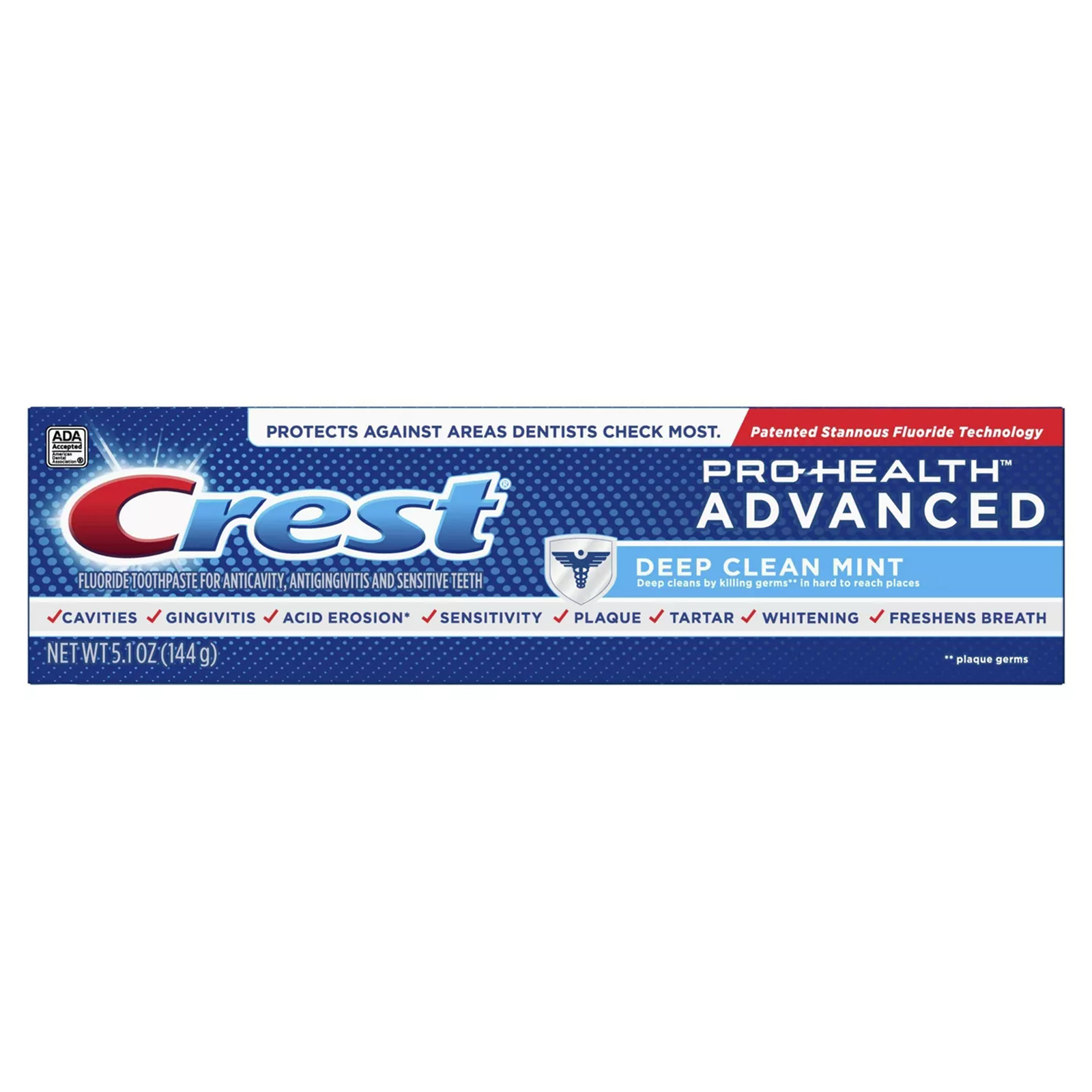 фото Зубная паста crest pro-health advanced deep clean mint, 144 г