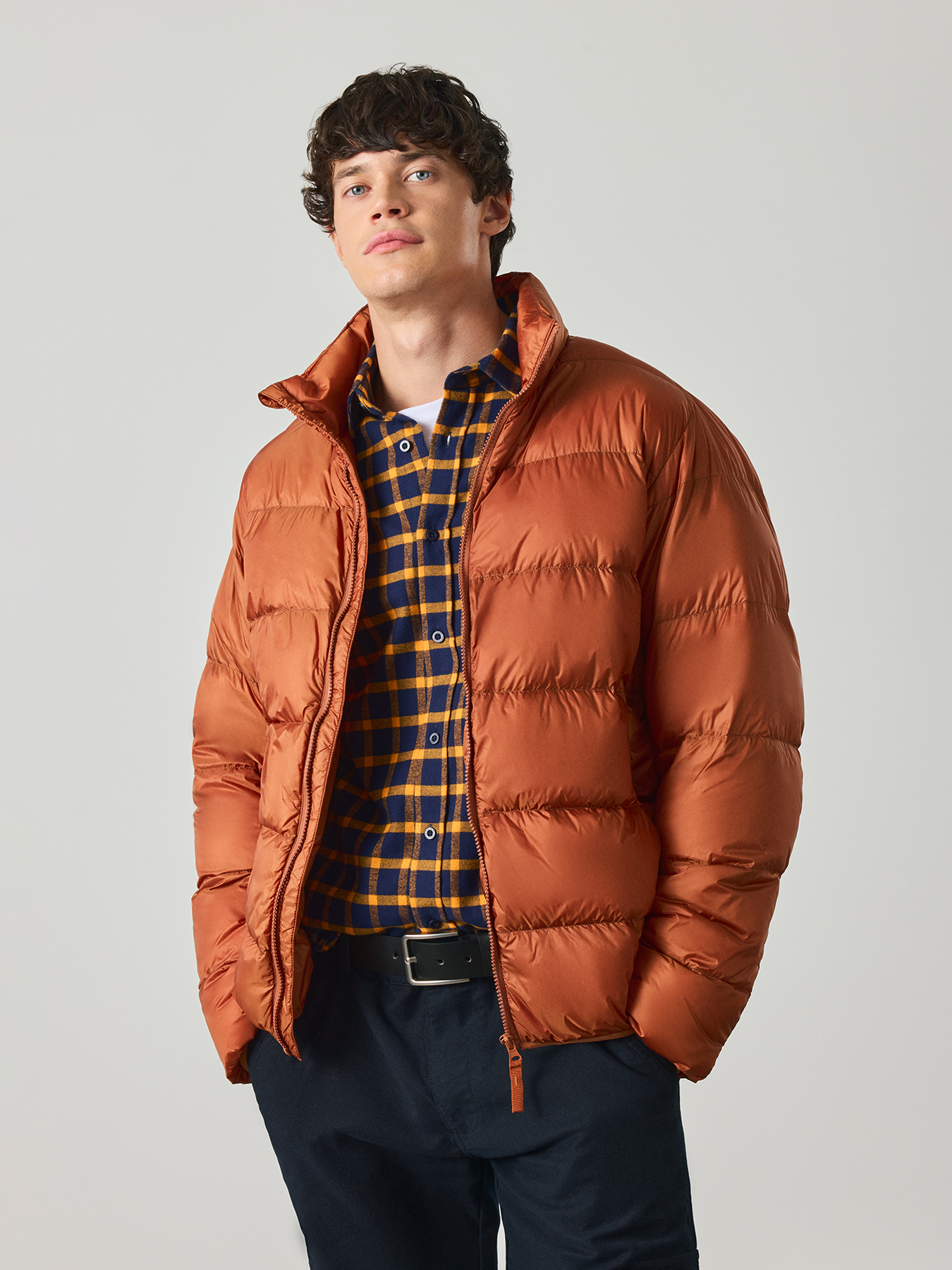 

Куртка мужская Just Clothes 443522 красная 54 RU, Красный, 443522