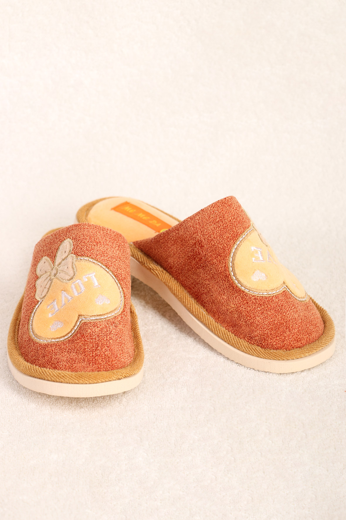 

Тапочки женские AlmondShop ТР-27 Е-5.С4 бежевые 41 RU, Бежевый, ТР-27 Е-5.С4