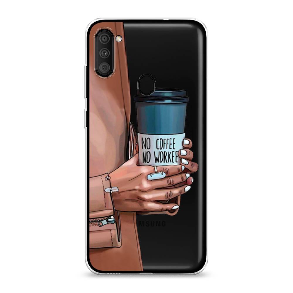 

Чехол Awog на Samsung Galaxy M11 / Самсунг M11 "No coffee", Разноцветный, 2100650-7